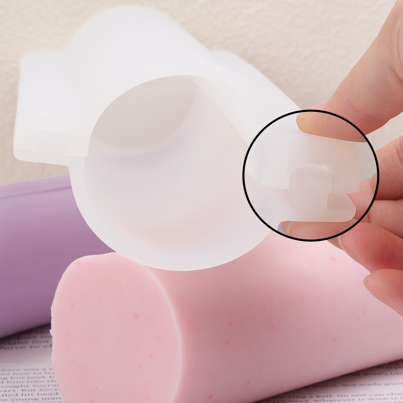 Soap Making Kit For Beginners - Cetakan Sabun Silikon Bentuk Kolom Panjang,