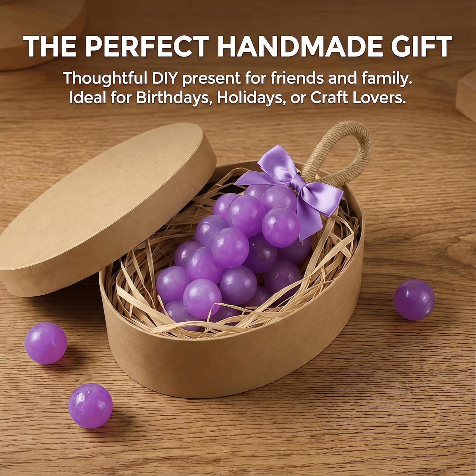Soap Making Diy Kit - Cetakan Sabun Anggur Mudah Dilepas, Cetakan