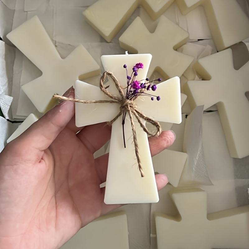 Soap Making Diy Kit - Cetakan Silikon Salib Berkat untuk Pembuatan