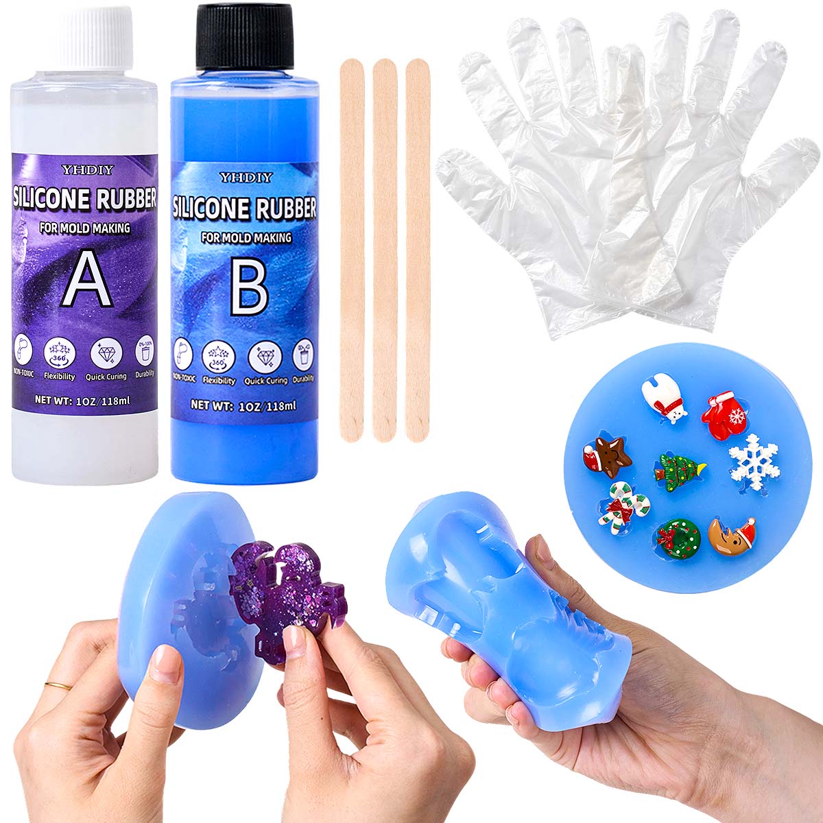 Kit Pembuatan Cetakan Silikon  - Soap Making Diy Kit ulasan dan harga
