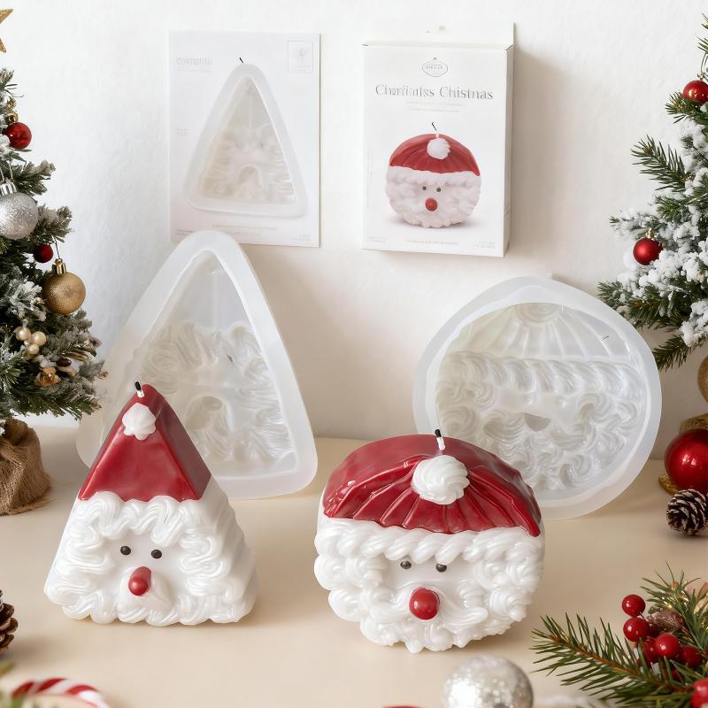 Cetakan Lilin Silikon Santa Cl - Soap Making Ins ulasan dan harga