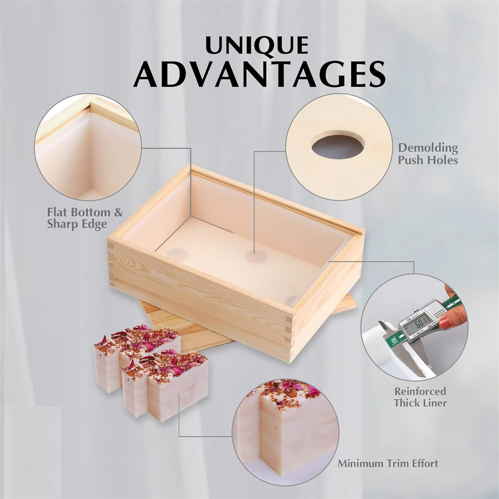 Cetakan Sabun Besar Cetakan La - Soap Making Kit For Beginners ulasan dan harga