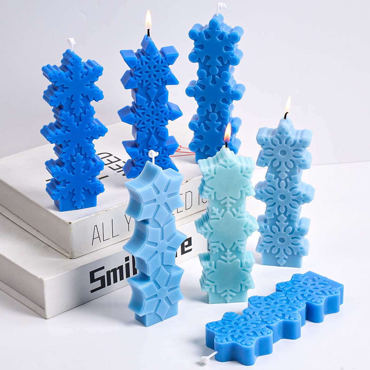 Cetakan Lilin Kepingan Salju N - Soap Making Gifts ulasan dan harga