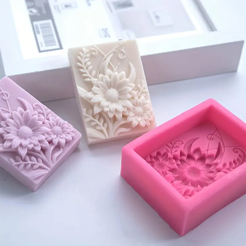 Cetakan Silikon Sabun Persegi  - Soap Making Kit For Beginners ulasan dan harga