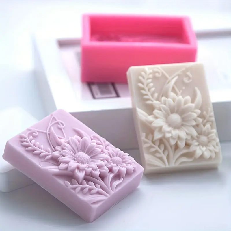 Cetakan Silikon Sabun Persegi  - Soap Making Kit For Beginners ulasan dan harga