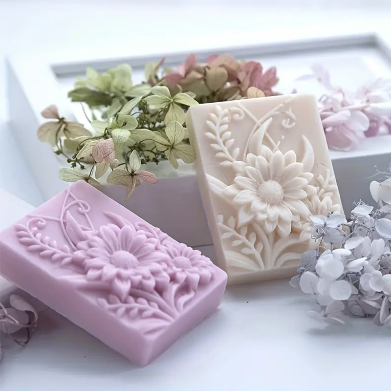 Cetakan Silikon Sabun Persegi  - Soap Making Kit For Beginners ulasan dan harga