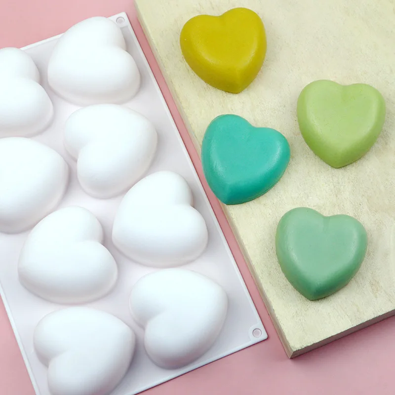 Love Heart cetakan sabun silik - Soap Making Kit For Beginners ulasan dan harga