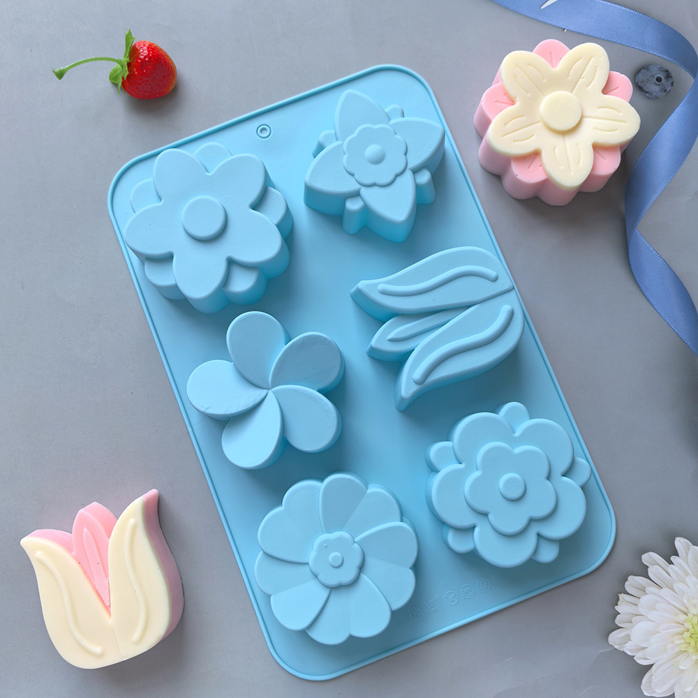 Cetakan Silikon Bentuk Bunga B - Soap Making Kit For Beginners ulasan dan harga