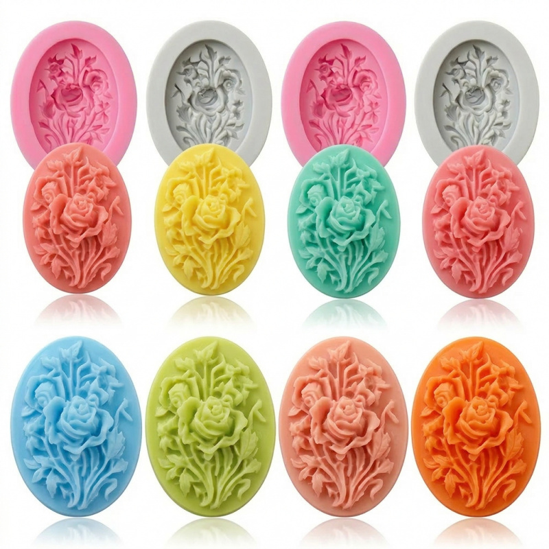 4 cetakan silikon berbentuk bu - Soap Making Instructions ulasan dan harga