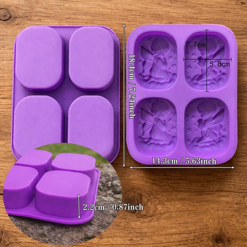 Cetakan Silikon Malaikat untuk - Soap Making Kit For Beginners ulasan dan harga